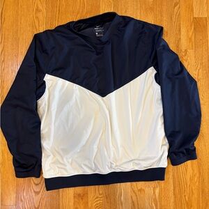 Nike Shield navy athletic windbreaker - men’s size L
